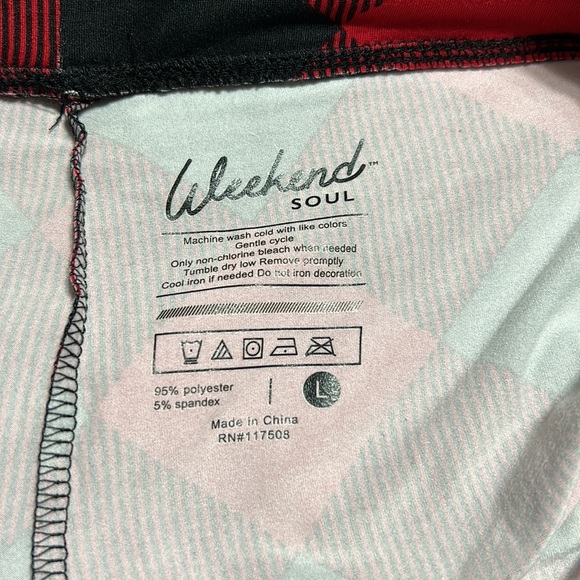 🎉HP🎊🆕NWT Women’s Weekend Soul Leggings - Picture 3 of 4